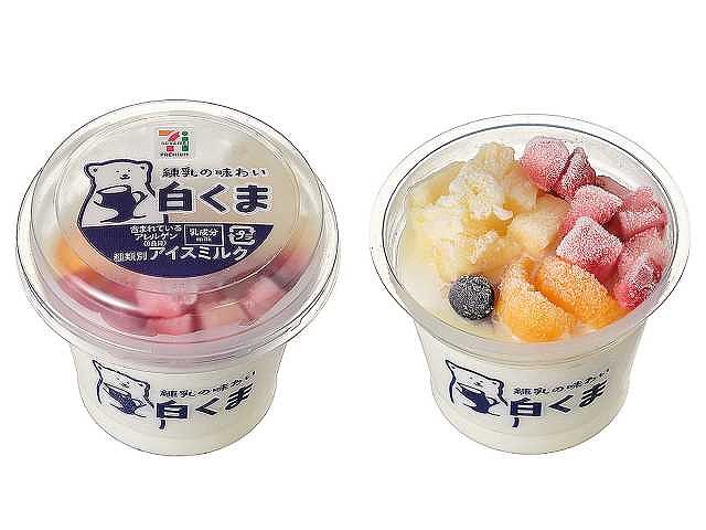 ７プレミアム　練乳の味わい白くま