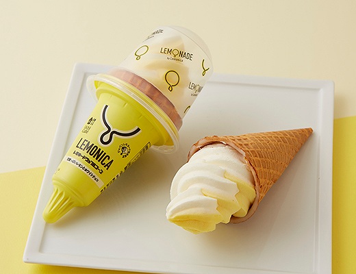 Uchi Café×レモネードレモニカ　レモネードレモニカワッフルコーン