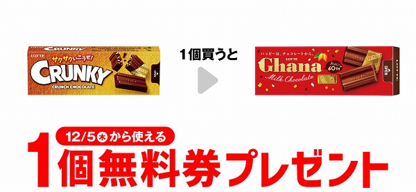 ロッテ クランキー スリムパック/ロッテ ガーナ スリムパック