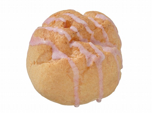 いちごのシュークリーム