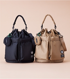 PORTER コーヒービーンシェイプ ２WAY ツールバッグ
