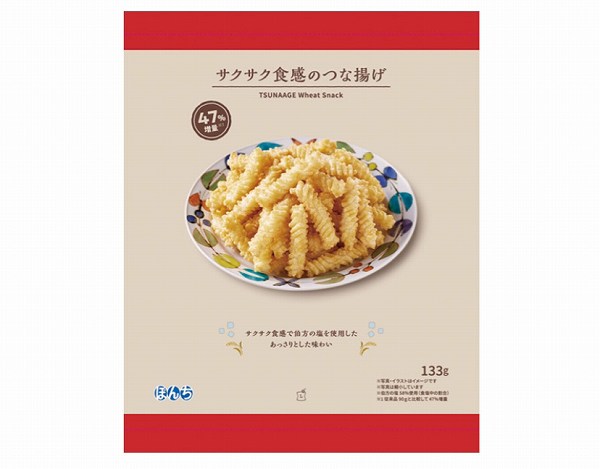サクサク食感のつな揚げ　47%増量　133g
