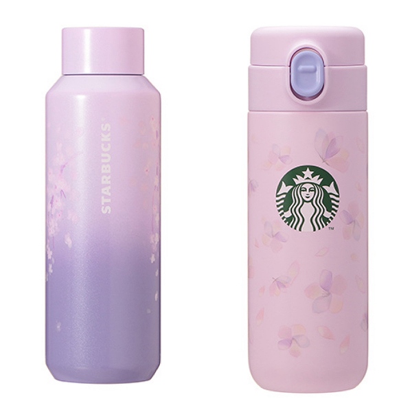 SAKURA2025 ステンレスボトルパープルグラデーション473ml/ステンレスボトルパープル381ml
