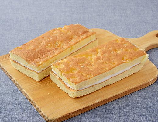 シャリっと食感サンド　牛乳入りクリーム　2個入