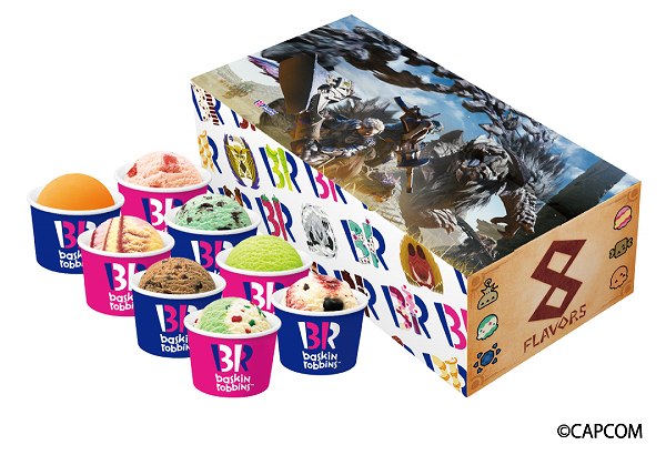 モンスターハンターワイルズ アイスクリームセット［モバイルオーダー限定］