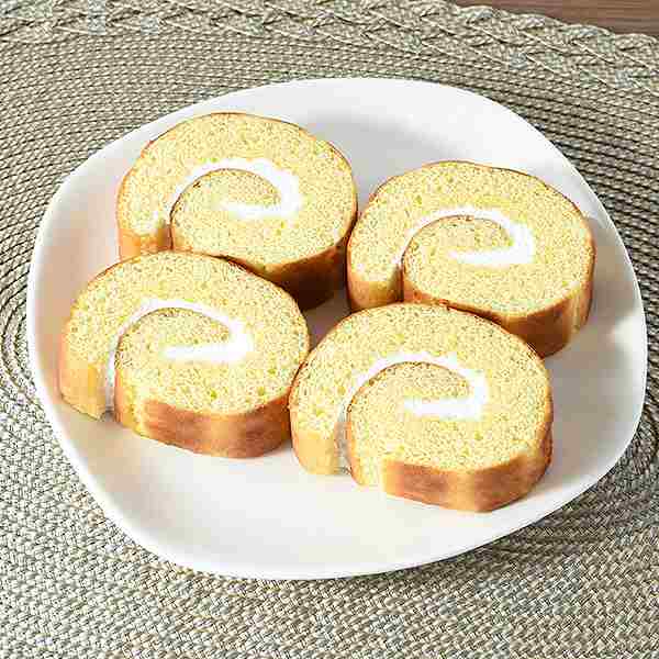 ふわふわシフォンロール（ミルククリーム）4個入