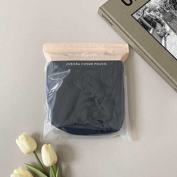 『BRILMY FIRST ANNIVERSARY 中身が見えて時短がかなう ズボラに優しいコスメポーチ BOOK UPDATE BLACK ver. SPECIAL PACKAGE』