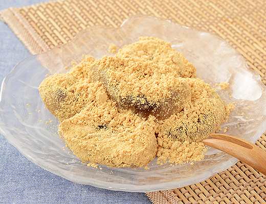 とろけるわらび餅　黒蜜入り