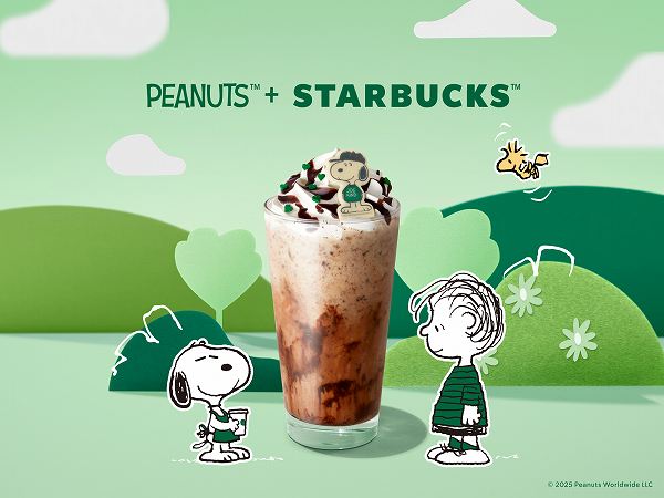 ジョー カインド スヌーピー キャラメル チョコレート オーツミルク フラペチーノ®