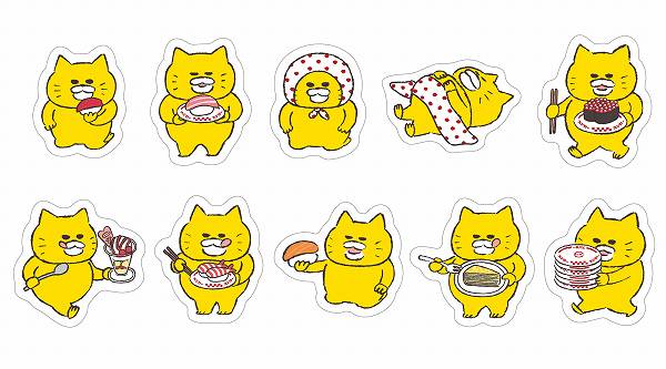 コラボ限定ピック（表面全10種類、裏面全20種類）イメージ