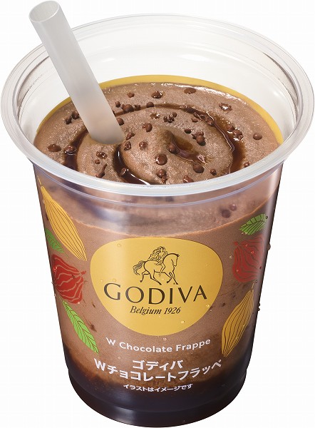 ゴディバWチョコレートフラッペ