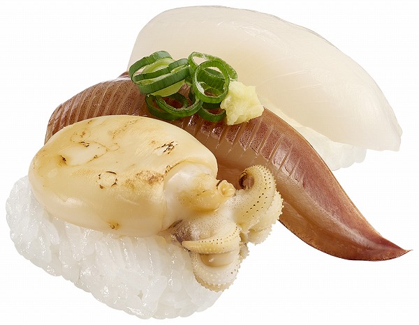 いか3貫盛り