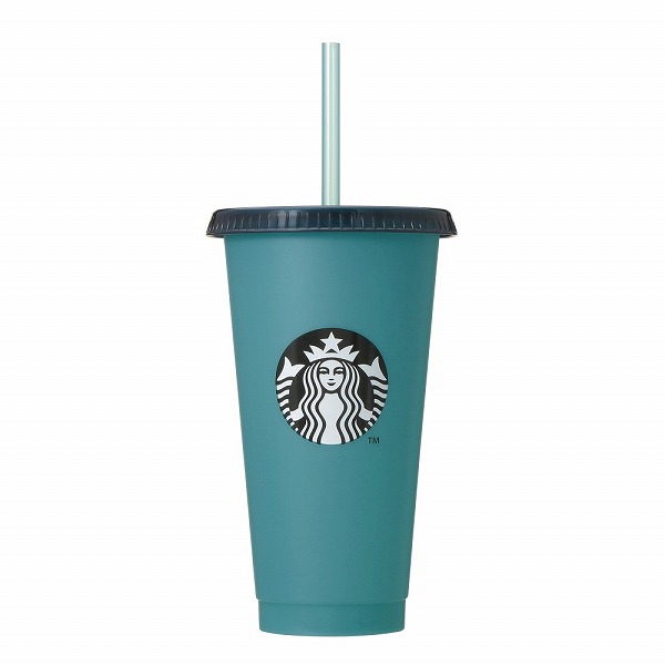 [店舗販売]カラーチェンジングリユーザブルコールドカップデュアルブルー710ml