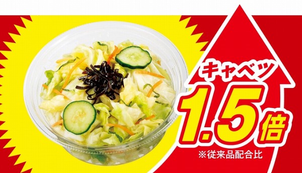 1/2日分の野菜がとれるキャベツの浅漬け