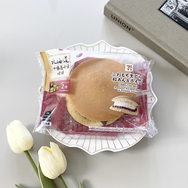 ふわもち生どら焼 粒あん＆ホイップ