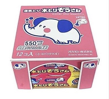 水とりぞうさん 湿気取り 550ml×3個入×4個