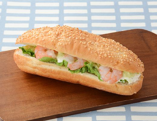 ROLLサンド　海老アボカドソース