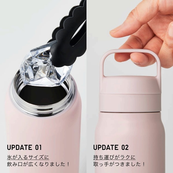 炭酸対応ステンレスボトル