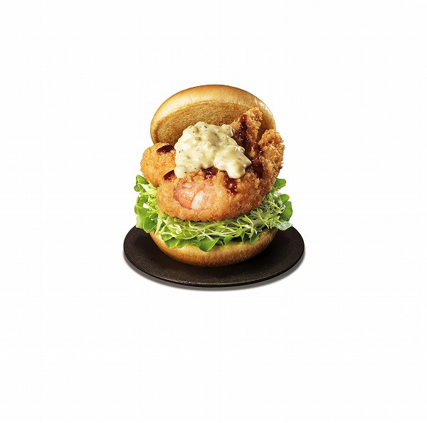 海老エビフライバーガー