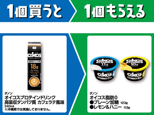ダノン　オイコスプロテインドリンク　高吸収タンパク質　カフェラテ風味　240ml