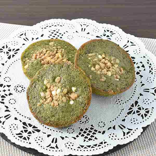 宇治抹茶のケーキ3個入