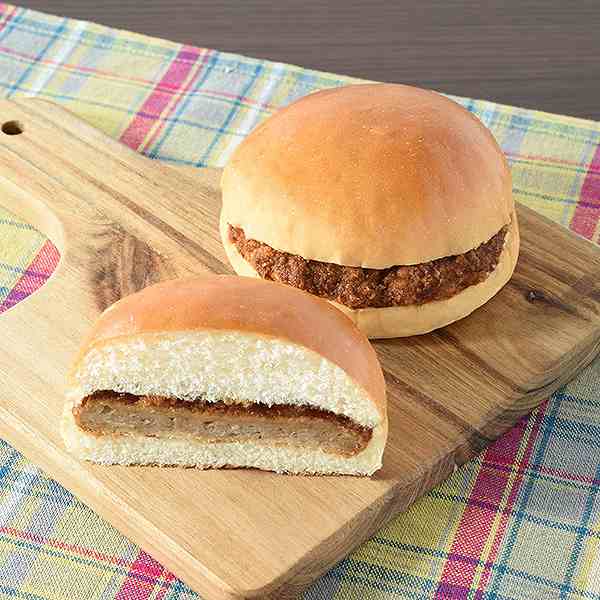 お肉たっぷりメンチカツバーガー