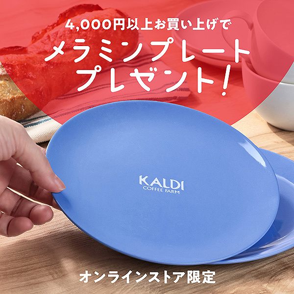 【オンラインストア限定】4,000円以上お買い上げで『オリジナルメラミンプレート』プレゼント！