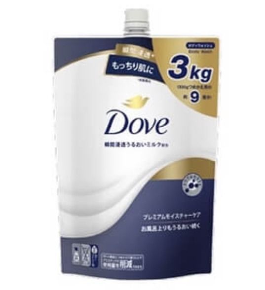 Dove ボディウォッシュ プレミアム 3,000g