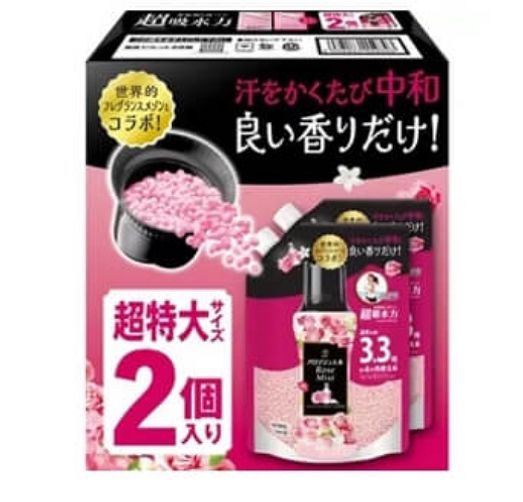 レノア アロマジェル 詰替え 1,410ml×2個（1,565g）アンティークローズ＆フローラル