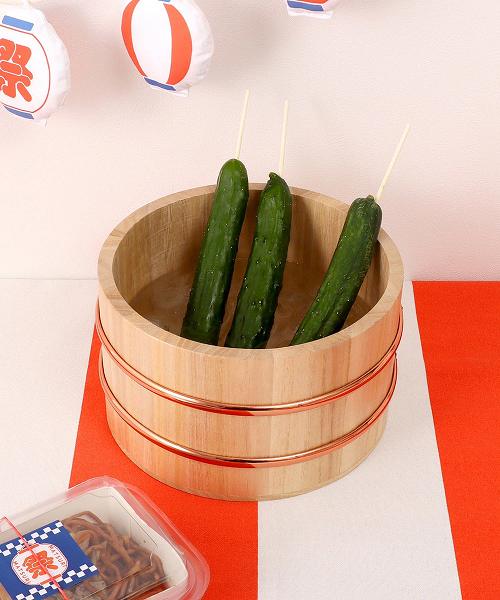 木製盛り桶／夏祭り