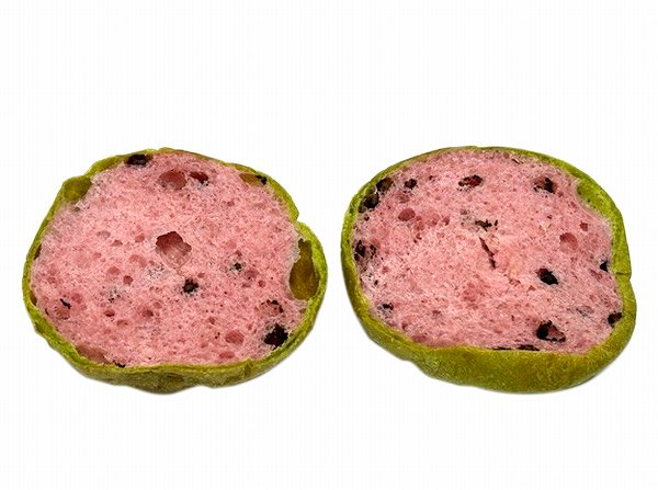 7P スイカみたいな パン 2切入