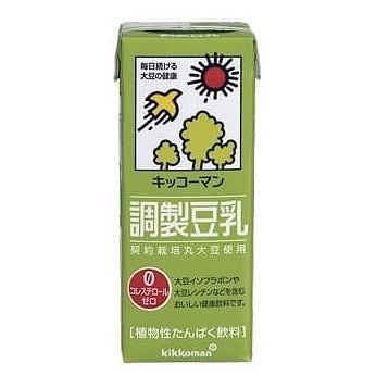 キッコーマン 調整豆乳 200ml×24本