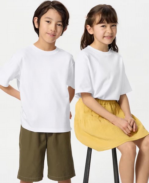 エアリズムコットンクルーネックTシャツ