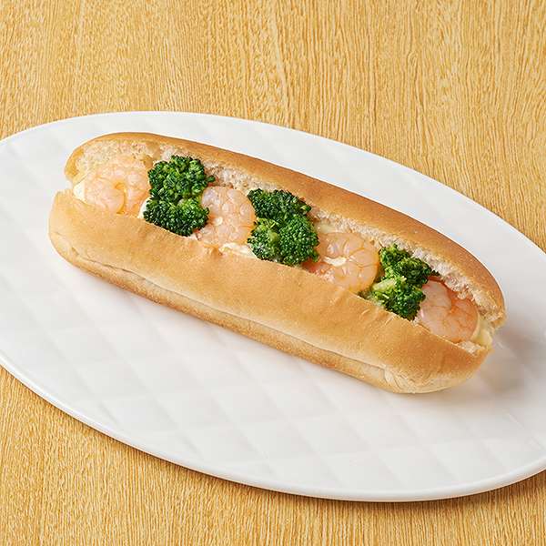 食物繊維が摂れる!海老とブロッコリーロール