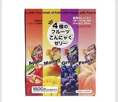 雪国アグリ こんにゃくゼリー 4種 80袋