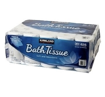 カークランドシグネチャー トイレットペーパー 2枚重ね