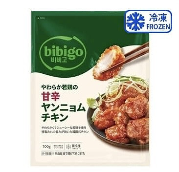 CJ bibigo やわらか若鶏の甘辛ヤンニョムチキン 700g