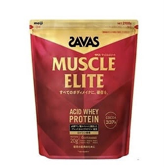 SAVAS マッスルエリートホエイプロテイン ココア味 2,100g