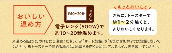 パイのおいしい温め方