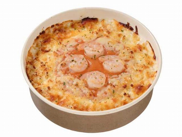 海老ドリア2種ソース仕立てクリームソース&アメリケーヌソース