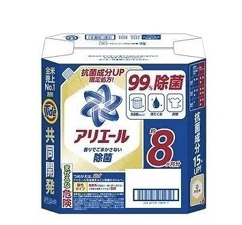 アリエール 抗菌成分アップ 1,000g×6個 液体洗濯洗剤 200回分