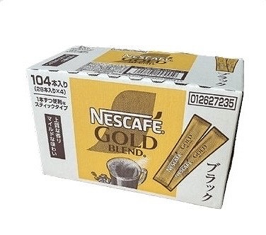 ネスレ日本 ネスカフェ ゴールドブレンドスティック 26本×4箱入