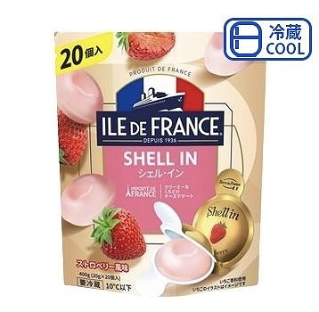 ILE DE FRANCE シェル・イン ストロベリー風味 400g