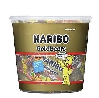 ハリボー　ミニゴールドベアドラム　1,000g