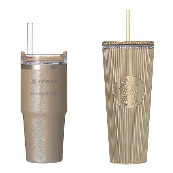 ロゴコールドカップタンブラーシャンパンゴールド710ml