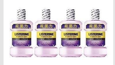 リステリン　トータルケア　ゼロプラス　1L×4本セット