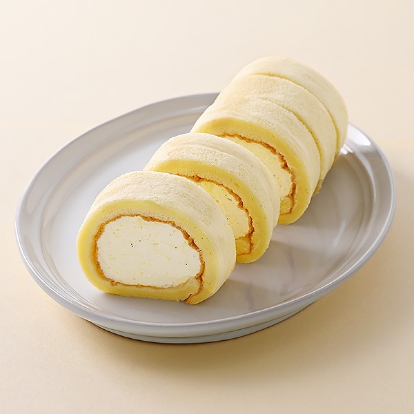 もっちりクリームロール(カスタードホイップ)