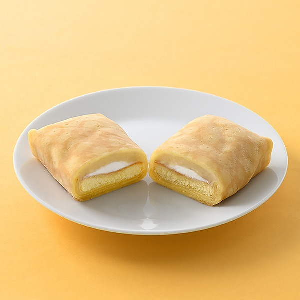 バナナかすたあどクレープ