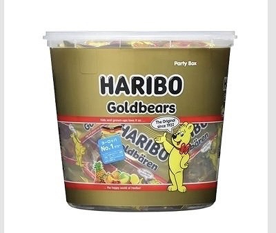 ハリボー　ミニゴールドベアードラム　1,000g