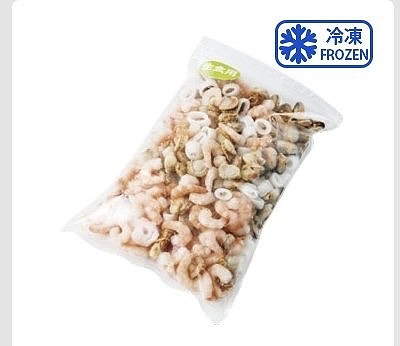 東洋冷蔵株式会社 生食用 シーフードミックス 1kg エビ・ホタテ・ムール貝・イカ